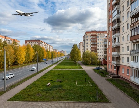 Окна с противошумным стеклопакетом и триплекс